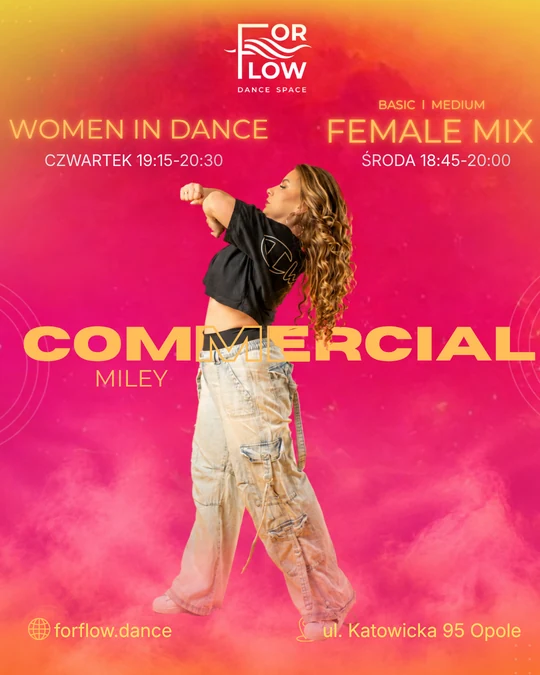 Commercial Dance — Female Mix i Women in Dance